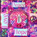 PEACE LOVE HOPE IN PINK NO. 01