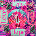 PEACE LOVE HOPE IN PINK NO. 02