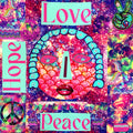 PEACE LOVE HOPE IN PINK NO. 03